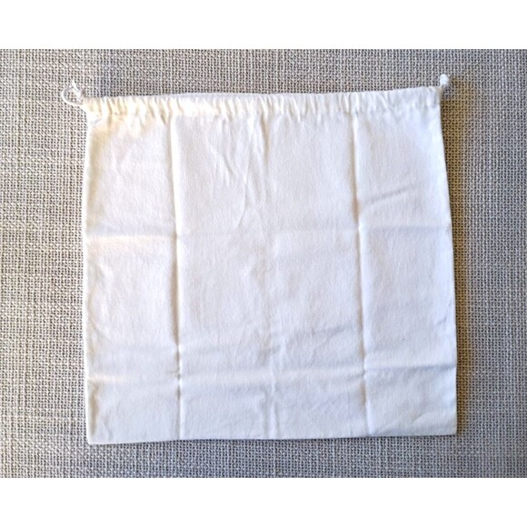 VERSACE Authentic Drawstring Dust Bag Shoes Purse Handbag | White 14”x 13" - Picture 4 of 4